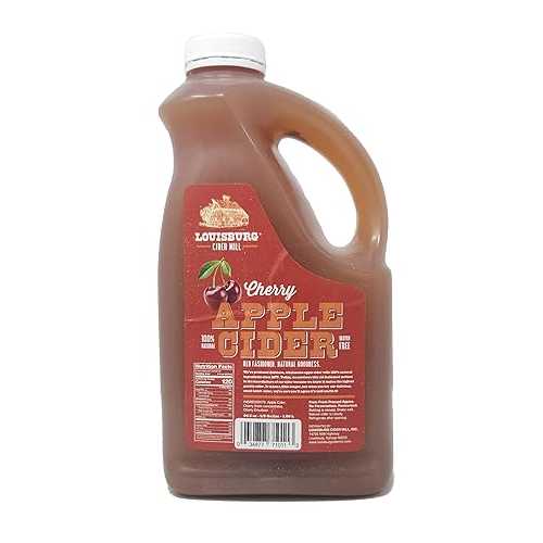 Generic Cherry Apple Cider Louisburg Cider Mill 64薬局衡オンス