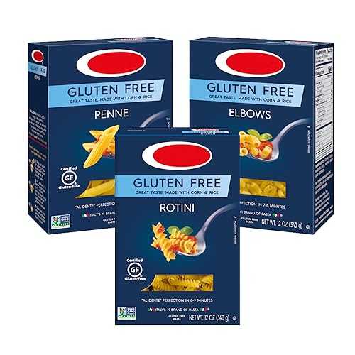 Phoenix Rose Gluten-Free Pasta Variety Pack 3-Pack Bundle with Penne, Rotini \u0026 Elbows (12 薬局衡オンス Each) Certified Gluten-Free \u0026 Non-GMO