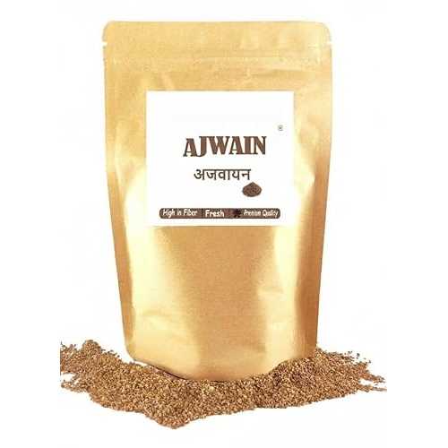 Generic Ajwain 100gm Carom Seeds, Aromatic and Digestive Spice for Culinary Delights Ajowan (Bishops seed) Preservatives Free