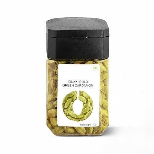 Generic Green Cardamom Whole 60g / Bold 8粍 Elaichi Green / No Artificial Colours or Preservatives