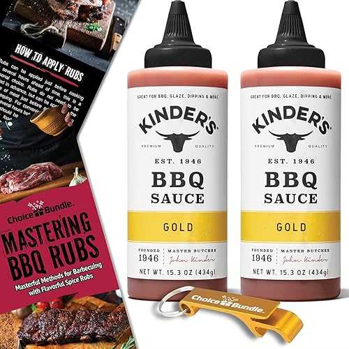 Choice Bundle Kinder s Gold BBQ Premium Barbecue Sauce 2 Pk (30.6 薬局衡オンス) Great to Dip Toss Glaze \u0026 More + Barbecue Masters \u0026 Bottle Opener (4 Items)!