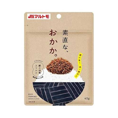 MARU TOMO Sunaona Okaka Katsuobushi Simple Bonito Flakes 45g (Pack of 10), Japanese Soft Bonito Flakes Seasoning Specialty from Ehime Prefecture, Limited Stock, MADE IN JAPAN