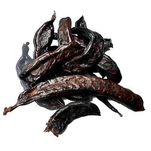Ancient Tree Carob Fuel - Roasted Carob Pods Whole With Seeds 8 薬局衡オンス - Imported from Lebanon