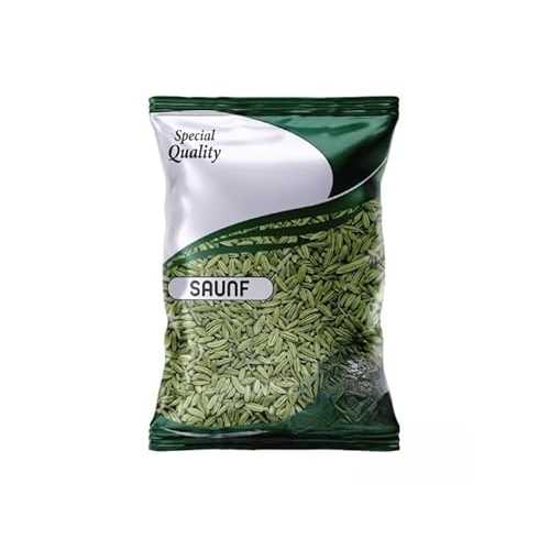 Generic Big Fennel Whole- Saunf インチ Fresh 100gm - for Cooking, Digestion \u0026 Refreshing Beverages - Extra-Large, Aromatic, 100% Natural