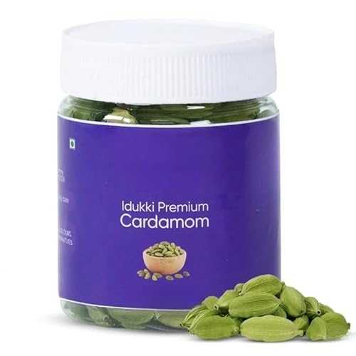 Generic Green Cardamom 50g, Bold Hari Elaichi Whole Pods, Aroma-Locked Jar