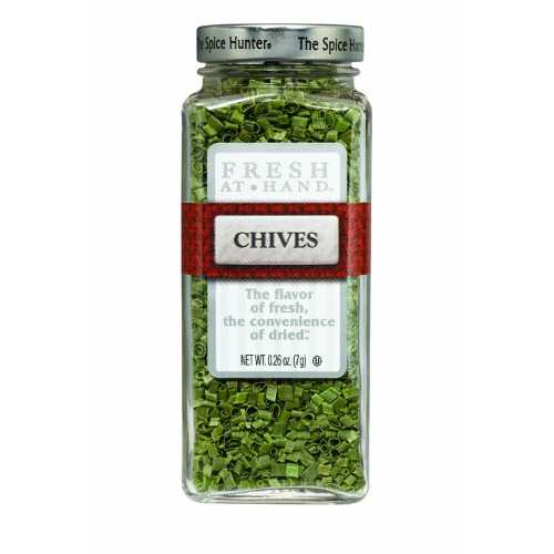 The Spice Hunter Fresh at Hand Chives, 0.26-Ounce Jars (Pack of 6)