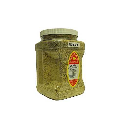 Family Size Marshalls Creek Spices Greek No Salt Seasoning, 40 Ounce