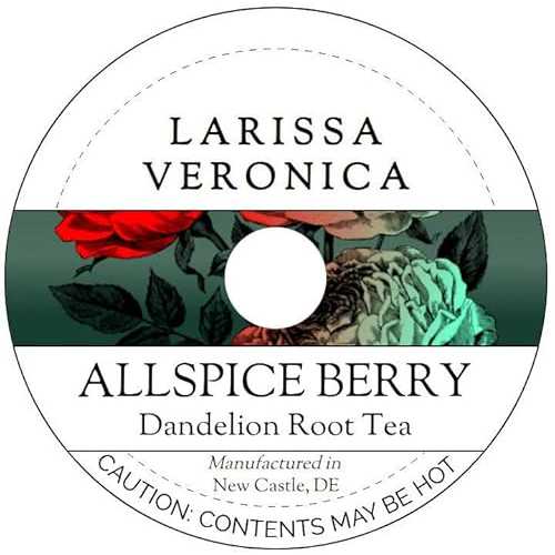 Larissa Veronica Allspice Berry Dandelion Root Tea (Single Serve K-Cup Pods) (12 pods, ZIN: 571011)