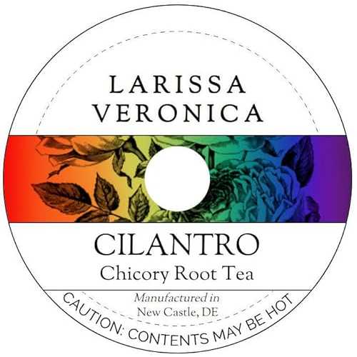 Larissa Veronica Cilantro Chicory Root Tea (Single Serve K-Cup Pods) (12 pods, ZIN: 572116)