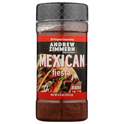 Andrew Zimmern Mexican Fiesta Seasoning, Kosher, 5.78 Ounces (Pack Of 6)