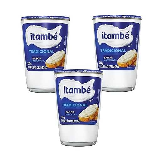 Requeij・・o Itamb・・ by Brazilian Corner / Itambe Cream Cheese Spread 7.05薬局衡オンス with Mozzarella Cheese / Requeijao Tradicional Cremoso com Queijo Mussarela 200g (600g [3 PACK]) Requeij o Itamb by Brazilian Corner / Itambe C