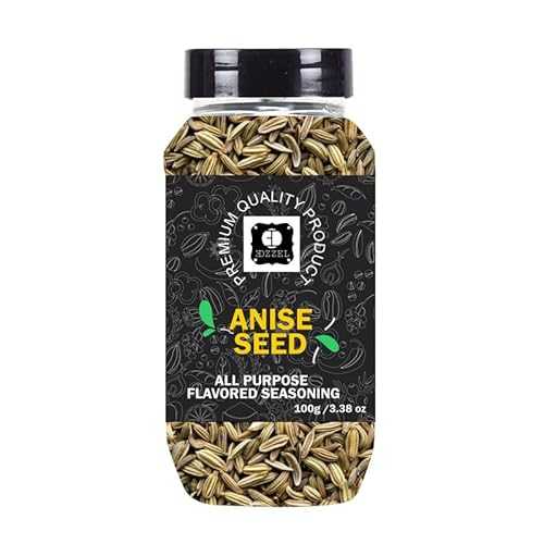 EDZZEL Premium Quality Indian Organic Anise Seed Plant Based, Vegan, Gluten Free-100 GRAM Box (Set Of 3)