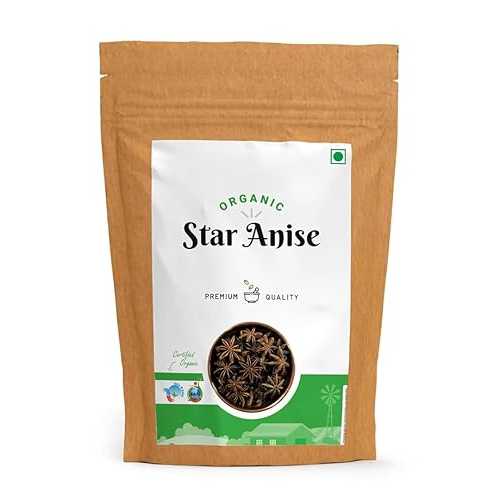 Generic Organic Star Anise Spices Whole Chakri Phool Khada Masala For Cooking NPOP Organic Certified (50 Gm)