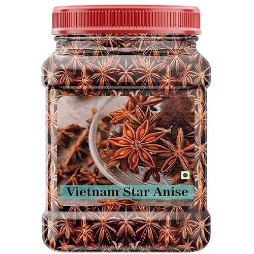 Generic Star Anise, Chakri Phool, Badiyan (Garam Masala, Spices / Jar Pack), 100 Grams