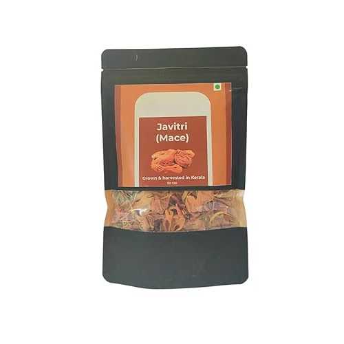 Generic Javitri Spice Whole, Kerala Mace, Sabut Javitri, Jaypatri, grown and harvested インチ Kerala, India Packed インチ an aesthetic resealable pouch -50 gm