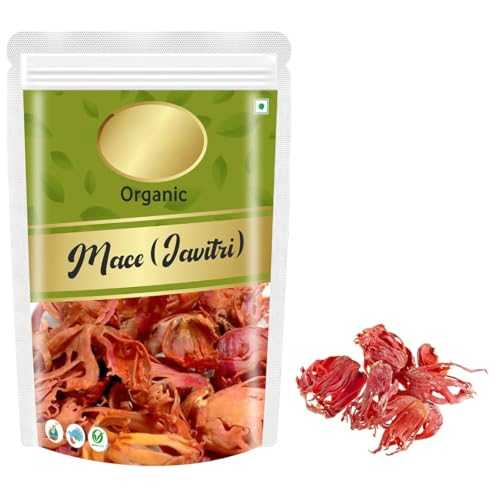 Generic Organic Dried Mace ((javitri Whole) Japitri flower whole, (Big Size Japatri) Indian authentic aromatic spice (50)