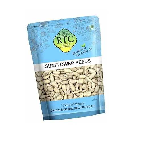 RTC FOODS Sunflower Seeds 1kg / High インチ Fiber / Nutritious Snack / Raw Edible Seeds for Consumption / Packed with Iron, Magnesium, and Vitamin E / Perfect for Smoothies, Salads, and Baking