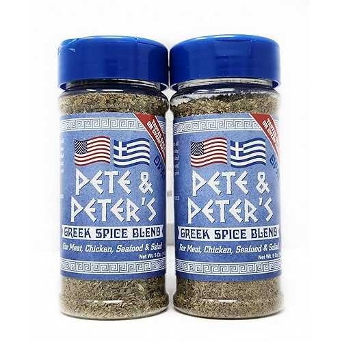 Generic 2 Pack of Pete and Peters Greek Spice Seasoning 5薬局衡オンス Bottles