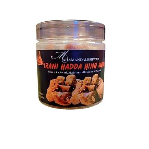 Irani Hadda Hing Whole 200g Mahamandaleshwar Pure Asafoetida Resin / Strong Natural Aroma \u0026 Authentic Flavor / Premium Traditional Indian Hing for Dal, Curry, Sabzi \u0026 Tadka