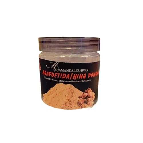 Premium Asafoetida (Hing) Powder 100g / Mahamandaleshwar Hand-Ground Authentic Indian Spice / Pure Aroma \u0026 Flavor