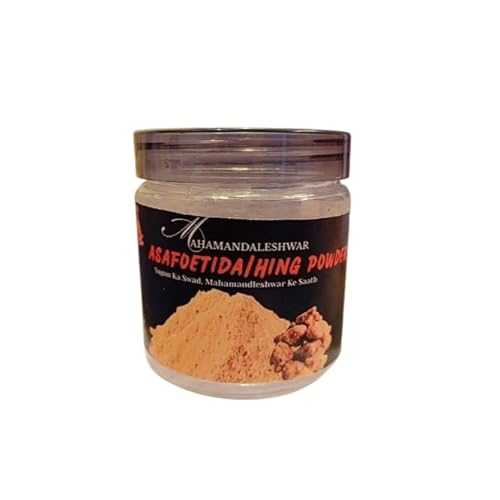 Mahamandaleshwar Asafoetida Hing Powder 200g / Pure \u0026 Authentic Indian Spice / Strong Aroma \u0026 Taste / Handpicked Village Women / Traditional Flavor for Cooking