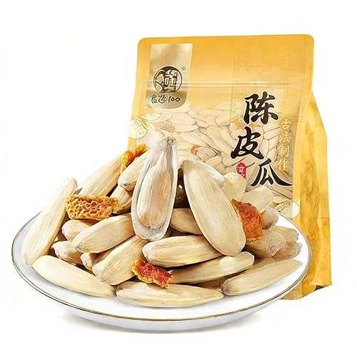 cn herb Mandarin Peel Sunflower Seeds, Rich Flavor \u0026 Plump, 14.8薬局衡オンス (420g) Easy-Peel Snack