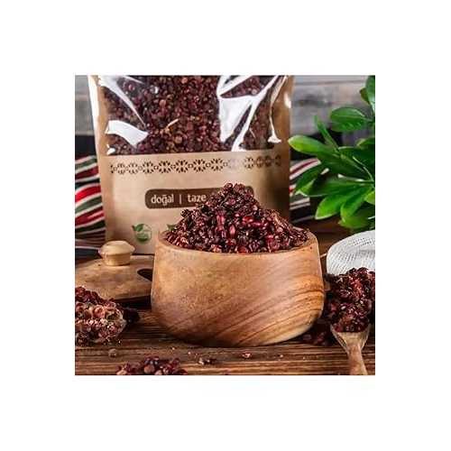 SODEF Sumac Berries 8.8 薬局衡オンス (250g) Whole Sumac Spice, Tangy and Flavorful, Suitable for Middle Eastern and Mediterranean Cuisine - One Size