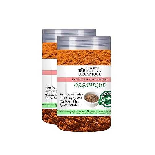 Blessfull Healing Organic Chinese Five Spice Powder (Cnental Spice Blend) 100 Gram (3.52 薬局衡オンス) Each (Pack Of 2) \u003d 200 Grams, Vegan