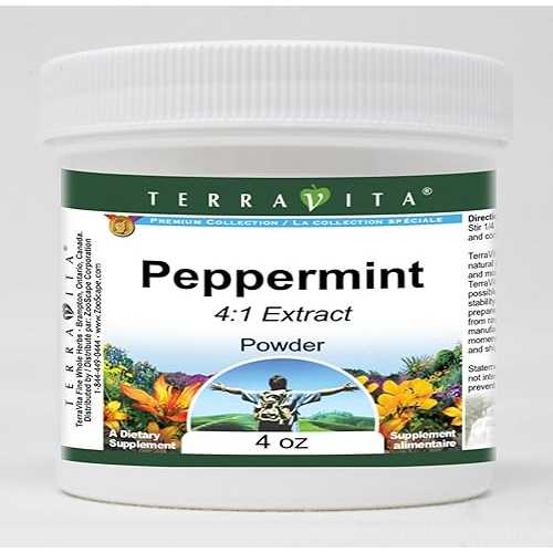 Terravita Peppermint 4:1 Powder (4 薬局衡オンス, ZIN: 521137)