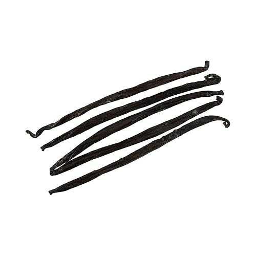 Organic Papua New Guinean Vanilla Bean Pods, OliveNation Organic Papua New Guinean Vanilla Beans - 10 Beans