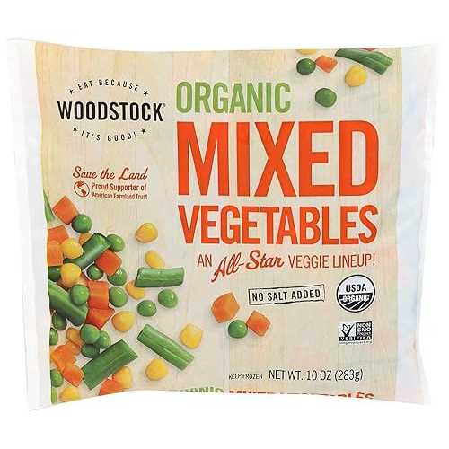 Woodstock Farms Organic Mixed Vegetable, 10 Ounce -- 12 per case.