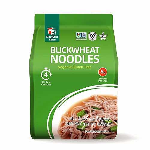 Gloryland Buckwheat Noodles (10薬局衡オンス) - Pack of 6