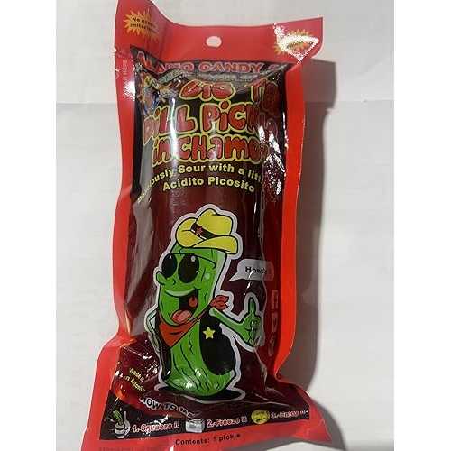 Generic Big Tex Dill Pickle インチ Chamoy, Sour with a Kick