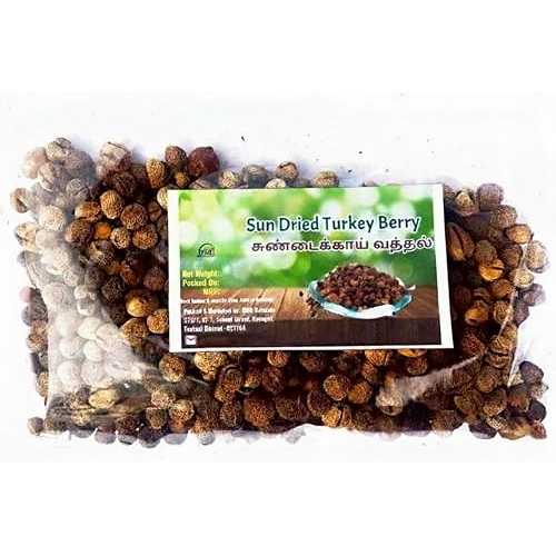 Generic Naturals 100gm Sun Dried Turkey Berry, Rich In Vitamin A and Carotenoids / Premium and Natural Ingredient