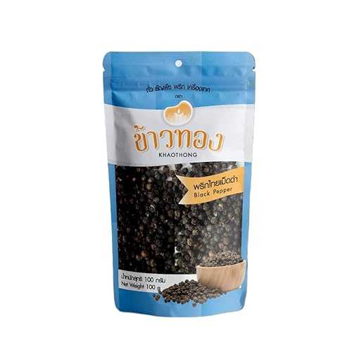 ??????? Premium Whole Black Peppercorns - All-Natural, Tellicherry Grade / Resealable Pouch for Freshness / Sourced from India 100g Generic Premium Whole Black Peppercorns - All-Natural, Tellicherry Grade / Resealable