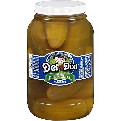 generic Del Dixi Dill Pickles 1gallon 3.8L