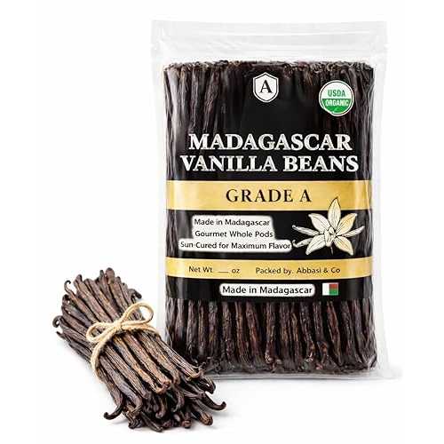 Generic Organic Grade A Madagascar Vanilla Beans. Certified USDA Organic for Extract and all things Vanilla ~5\