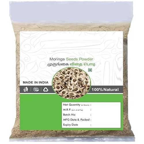 Generic HS Murungai Vidhai Powder - 0.88薬局衡オンス (25 g) - Moringa Seed Pow.der - Drumstick Seed Powder