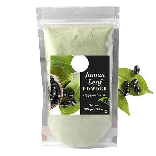 Generic FO Pure Jamun Leaves P.owder - 3.52 ounce (100 grm) - Syzygium cumini