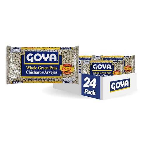 Goya Foods Whole Green Peas, Dry, 16 Ounce (Pack of 24)