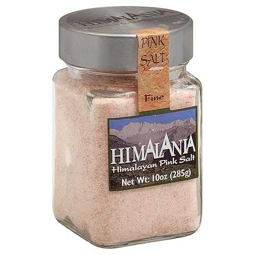 Himalania Fine Pink Salt, 10 Ounce Jar -- 6 per case.