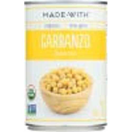Made With Brand Garbanzo Beans, 15 Oz (Pack of 12)