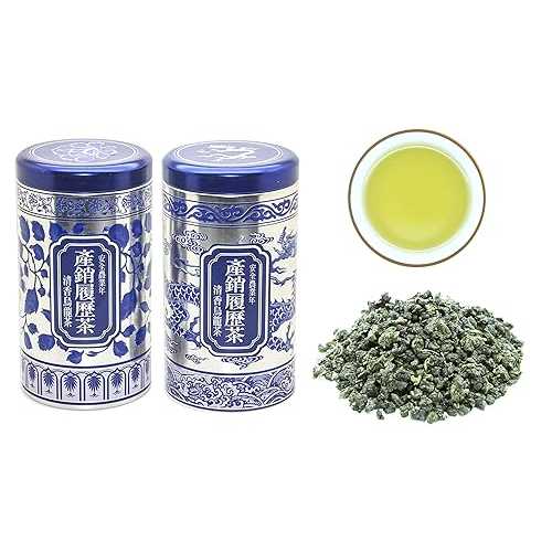Lugu Alpine Oolong Loose Tea Leaves Set - 2 x 150G 鹿谷芳ばしさ烏龍 Taiwan Oolong, Hand-picked Organic Leaves Gift Set Teawan Lugu Alpine Oolong Loose Tea Leaves Set 2 x 150G Taiwan Oolong, Hand-picked Organic Leaves Gift