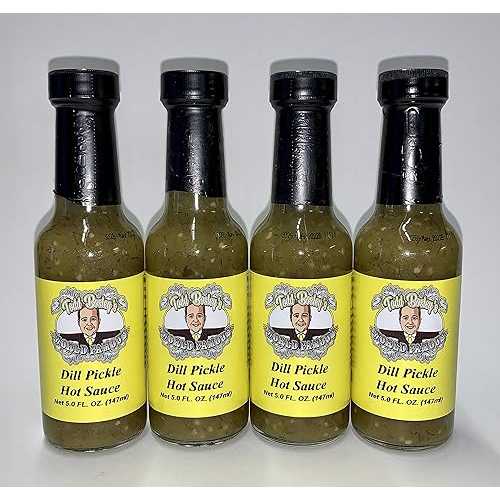 Ohio Trading Todd Bosley\u0027s World Famous Dill Pickle Hot Sauce (4 Pack)