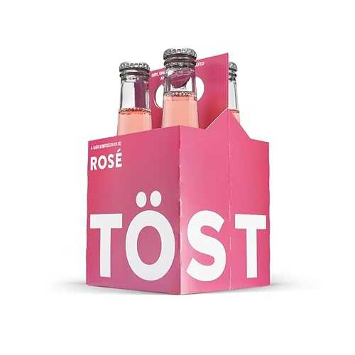 T・・ST Ros・・ All-Natural Non-Alcoholic Sparkling Beverage, 250 ML - 16 Pack TOST T ST Ros All-Natural Non-Alcoholic Sparkling Beverage, 250 ML - 16 Pack