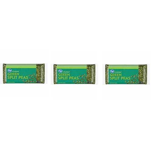 Generic PAck of 3 Green Split Peas 16 薬局衡オンス