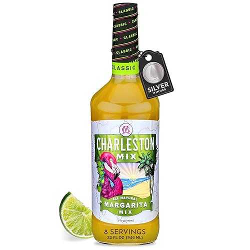 Charleston Mix Classic Margarita 32 薬局衡オンス (2-Pack)
