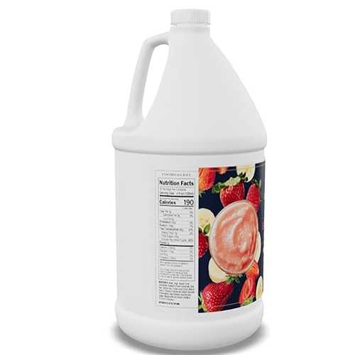 FixtureDisplays Strawberry Banana Fruit Smoothie Mix 64 fl. 薬局衡オンス. WS-513SMSTRBAN-NF