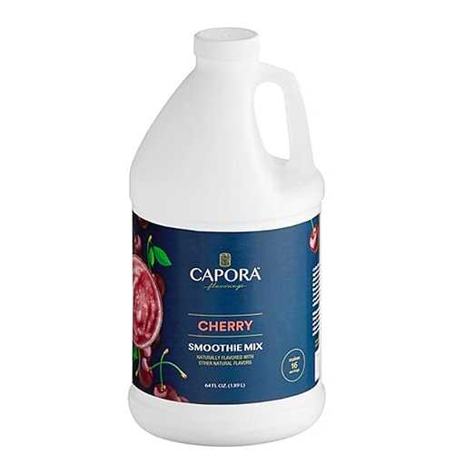 FixtureDisplays Cherry Fruit Smoothie Mix 64 fl. 薬局衡オンス. WS-513SMCHERRY-NF