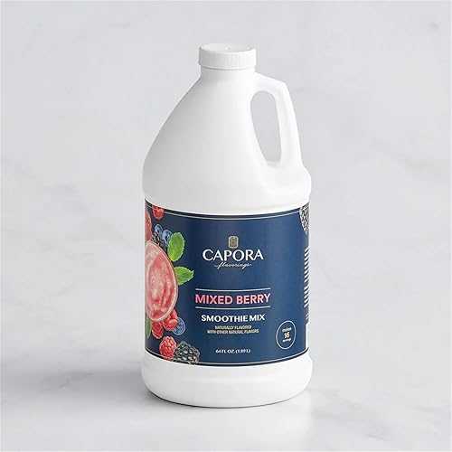 FixtureDisplays Mixed Berry Fruit Smoothie Mix 64 fl. 薬局衡オンス. WS-513SMMIXBRY-NPF